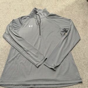 Quarter zip top.